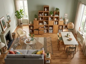 Modular Cube Shelving