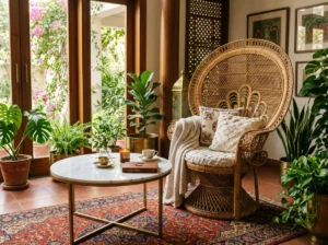 Rattan Peacock Chair