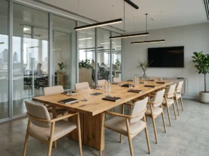 Wooden Conference Table
